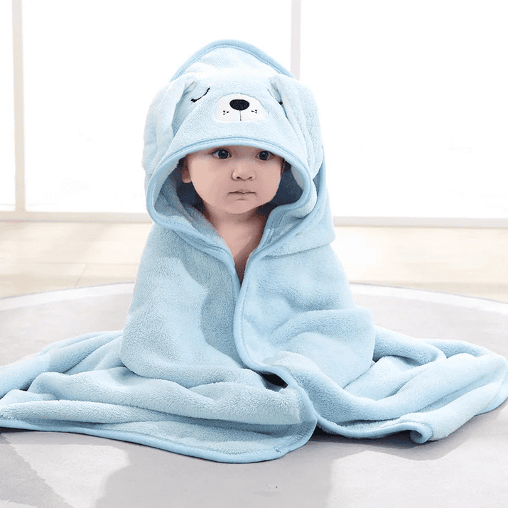 Baby Hooded Bath Towel multivariant - The Little Big Store