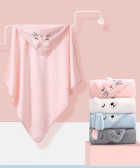 Baby Hooded Bath Towel multivariant - The Little Big Store