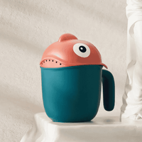 Make Bathtime Fun with Our Cartoon Shark Rinse Cup! 🦈🛁🌟 - The Little Big Store