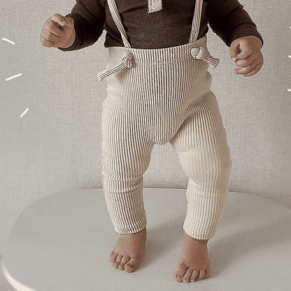 Leggings with Suspenders for Children Multivariant - The Little Big Store