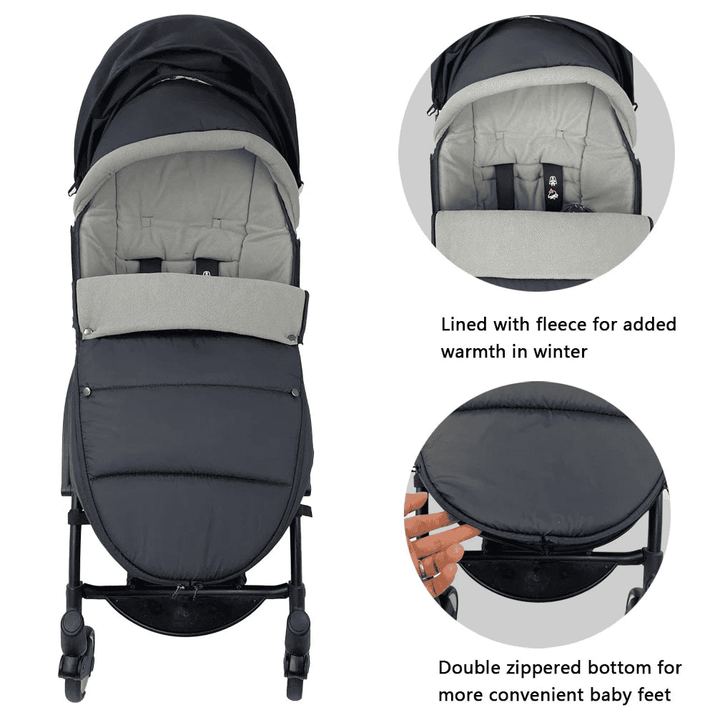 Universal Padded Stroller Footmuff Multivariant - The Little Big Store