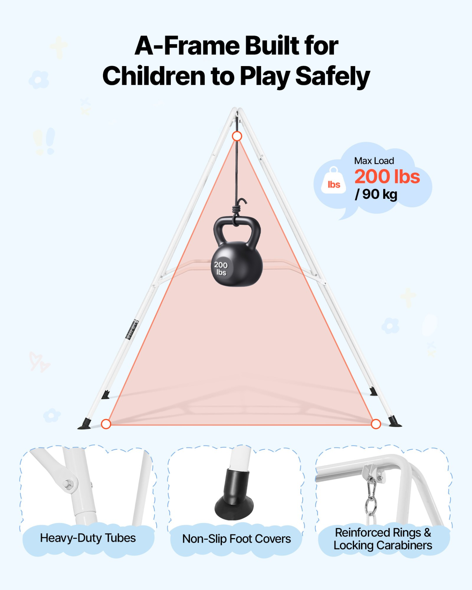 2-in-1 Toddler Swing & Jumper Set – Indoor Outdoor Foldable Activity Frame