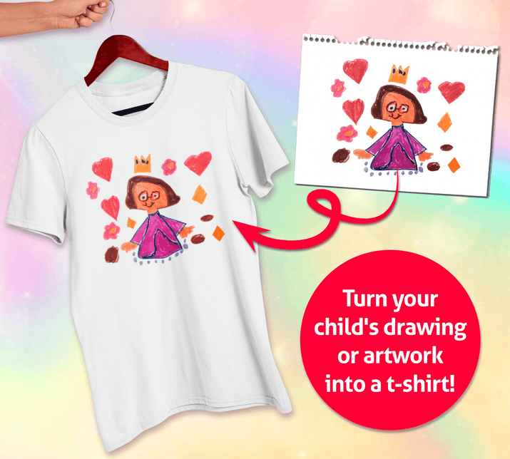 Customizable Children's Drawing Baby T-shirt -Custom Designs - The Little Big Store