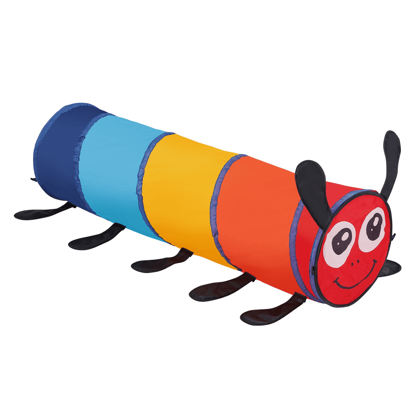 VEVOR Kids Play Tunnel Tent for Toddlers, Colorful Pop Up Caterpillar Crawl Tunnel Toy for Baby or Pet, Collapsible Gift for Boy and Girl Play Tunnel Indoor and Outdoor Game, Multicolor - The Little Big Store