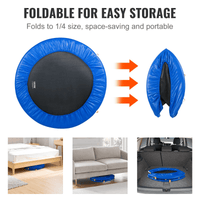 VEVOR 3FT Trampoline for Kids Indoor/Outdoor Foldable Baby Toddlers Trampoline - The Little Big Store