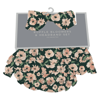 Canyon Sunset Flowers Ruffle Bloomers and Headband Set - The Little Big Store