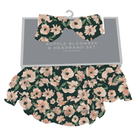 Canyon Sunset Flowers Ruffle Bloomers and Headband Set - The Little Big Store