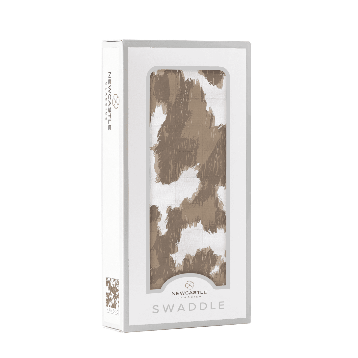 Yellowstone Cowhide Bamboo Swaddle - The Little Big Store