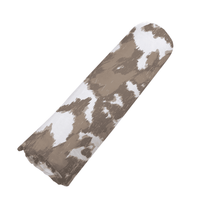 Yellowstone Cowhide Bamboo Swaddle - The Little Big Store