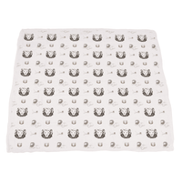 Hear Me Roar Lion and Rhinos and Elephants Bamboo Newcastle Blanket - The Little Big Store