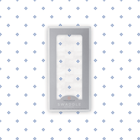 Periwinkle Diamond Polka Dot Swaddle - The Little Big Store