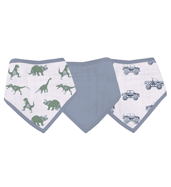 Rough Terrain Cotton Bandana Bibs - The Little Big Store