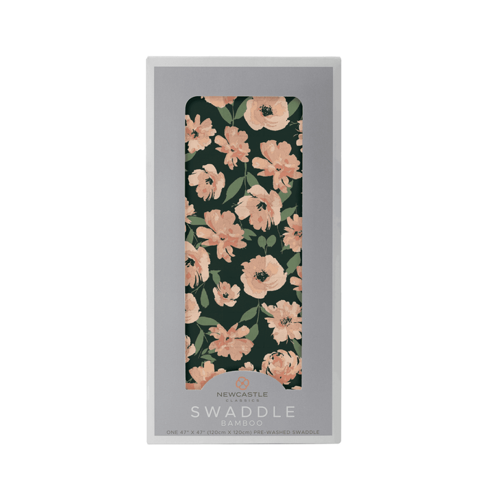 Canyon Sunset Flowers Bamboo Swaddle - The Little Big Store