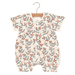 Blossom Baby Romper: Dahlia Floral Bamboo Edition - The Little Big Store