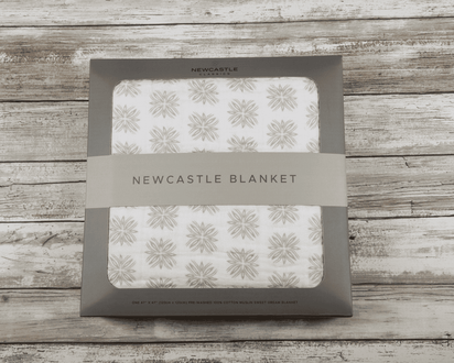 Flower Child Cotton Muslin Newcastle Blanket - The Little Big Store