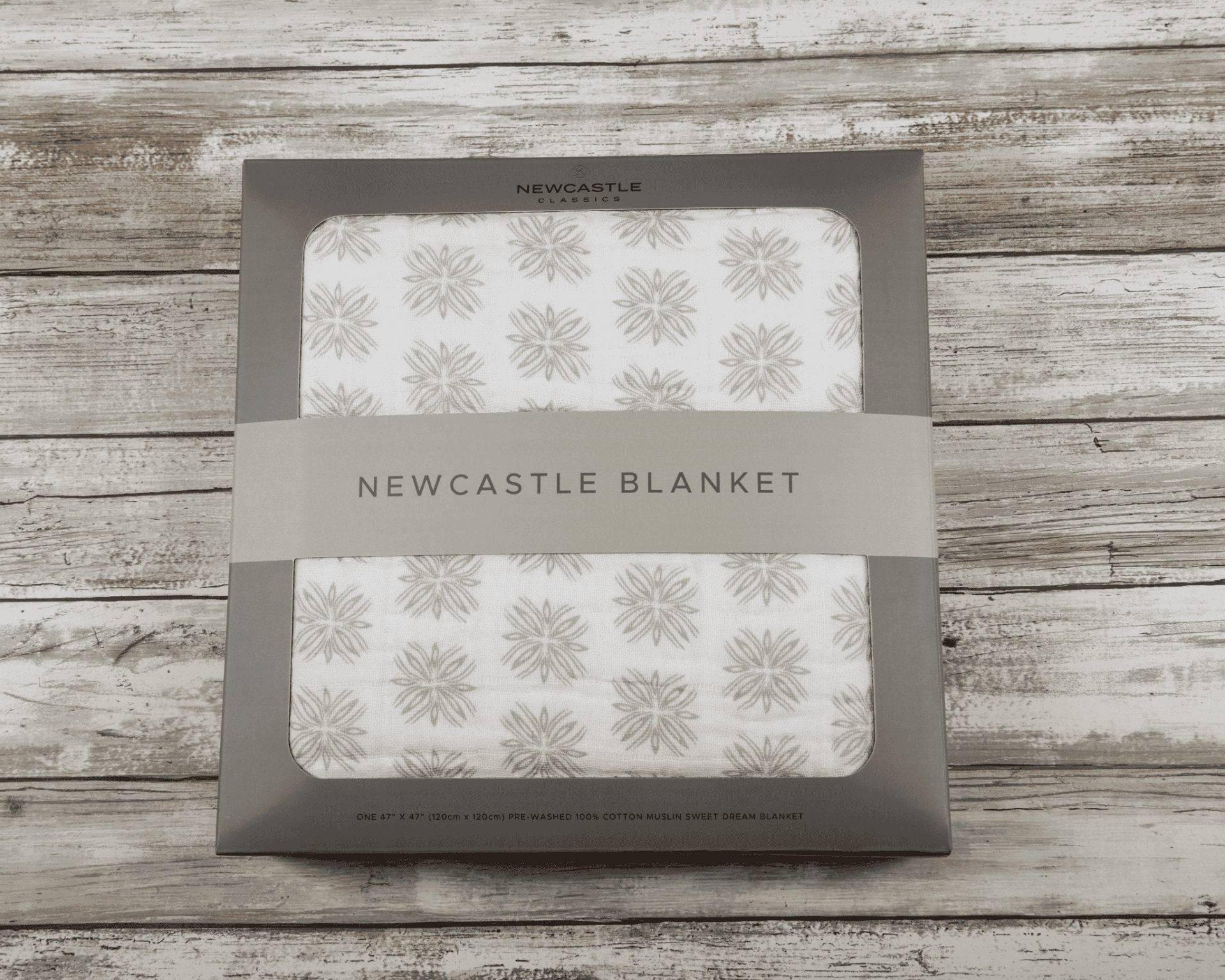 Flower Child Cotton Muslin Newcastle Blanket - The Little Big Store