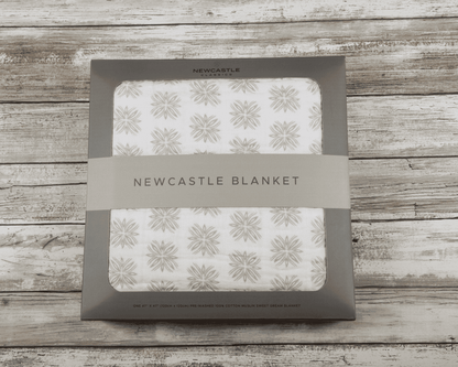 Flower Child Cotton Muslin Newcastle Blanket - The Little Big Store