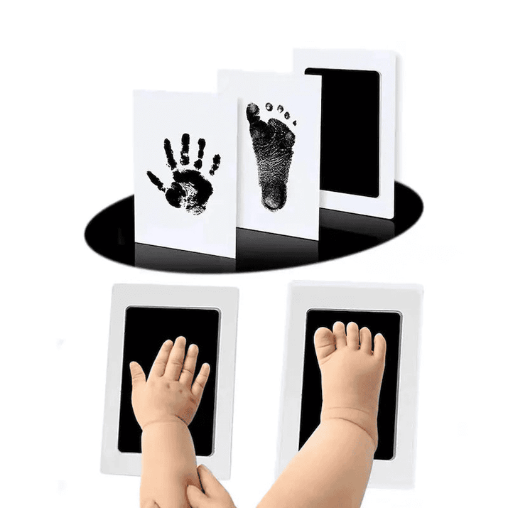 DIY Kit for Souvenir Feet/Handprints on white background Multivariant - The Little Big Store