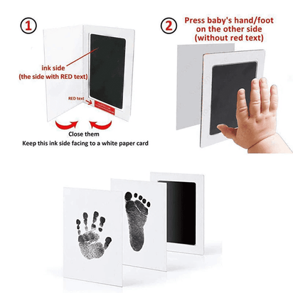 DIY Kit for Souvenir Feet/Handprints on white background Multivariant - The Little Big Store