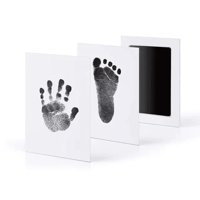 DIY Kit for Souvenir Feet/Handprints on white background Multivariant - The Little Big Store