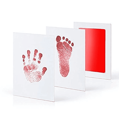 DIY Kit for Souvenir Feet/Handprints on white background Multivariant - The Little Big Store