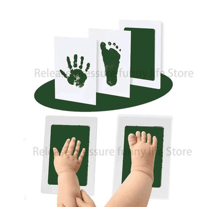 DIY Kit for Souvenir Feet/Handprints on white background Multivariant - The Little Big Store