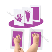 DIY Kit for Souvenir Feet/Handprints on white background Multivariant - The Little Big Store