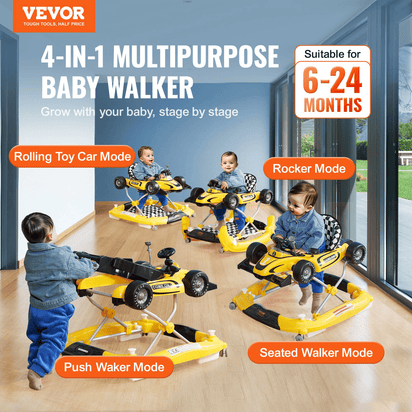 ToddlerTrail 4-in-1 Learning Walker - The Little Big Store