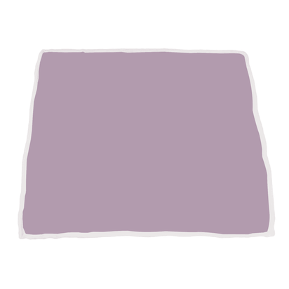 Sierra Fox and Deer and Orchid Lavender Cotton Newcastle Blanket - The Little Big Store