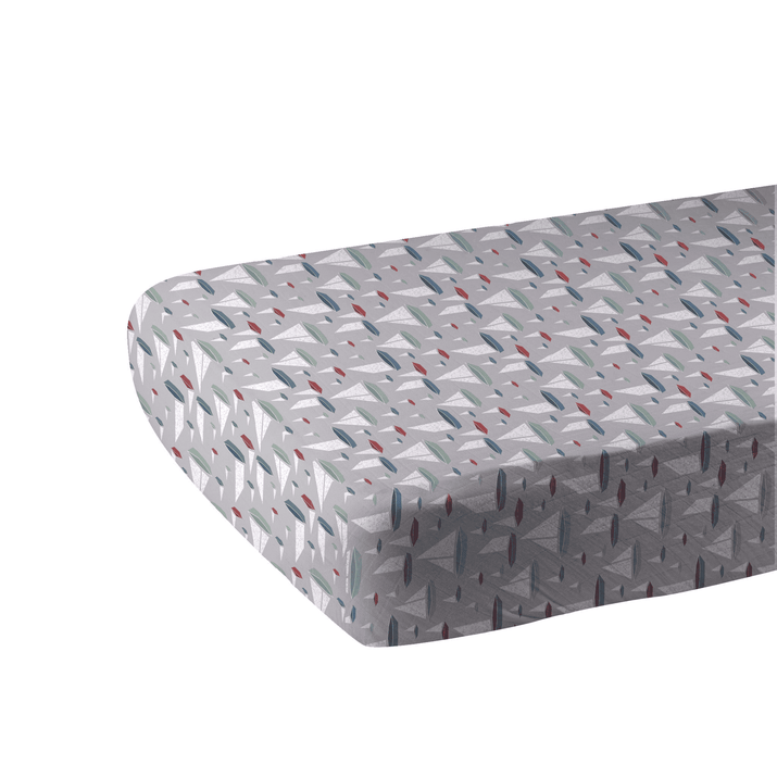 Marina Sailboats Bamboo Muslin Crib Sheet - The Little Big Store