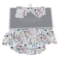 Wildflowers Ruffle Bloomers and Headband Set - The Little Big Store