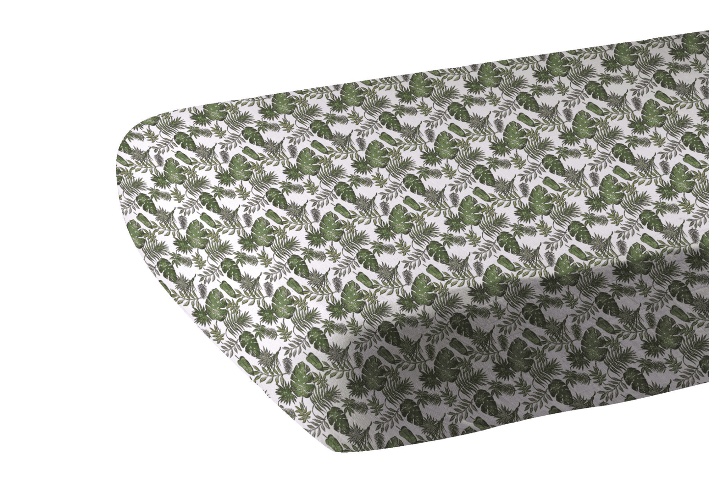 Tropical Forest Cotton Muslin Crib Sheet - The Little Big Store