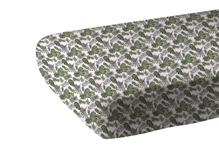Tropical Forest Cotton Muslin Crib Sheet - The Little Big Store