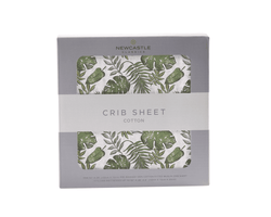Tropical Forest Cotton Muslin Crib Sheet - The Little Big Store