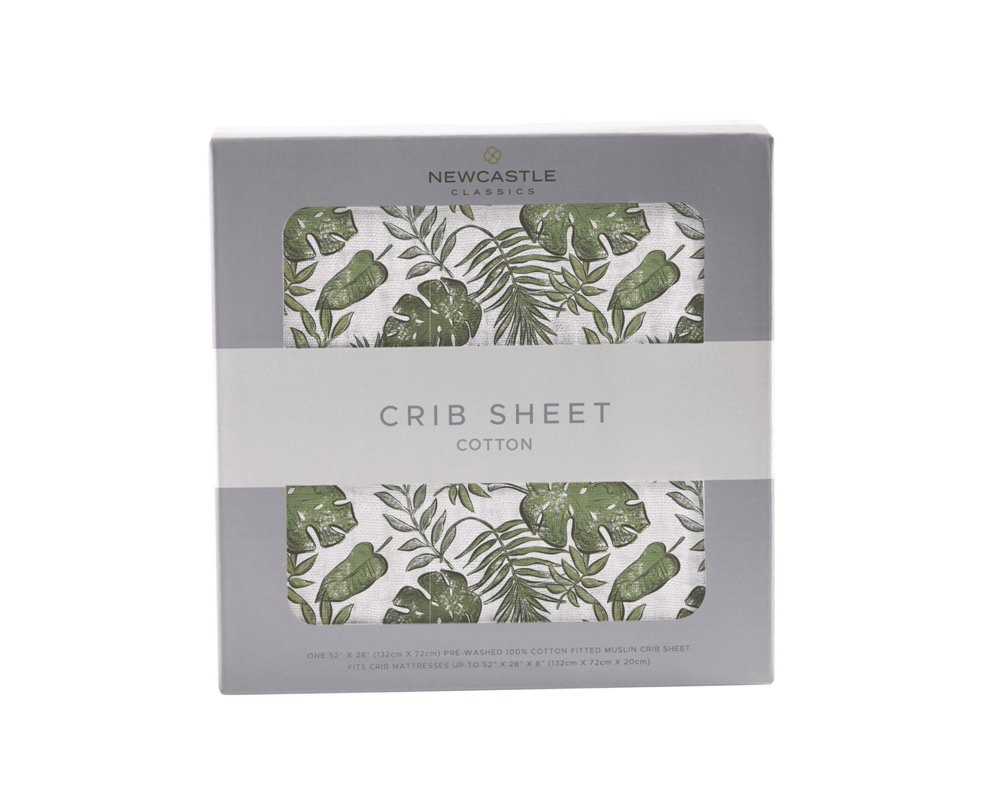 Tropical Forest Cotton Muslin Crib Sheet - The Little Big Store