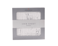 Corgi Bamboo Muslin Crib Sheet - The Little Big Store