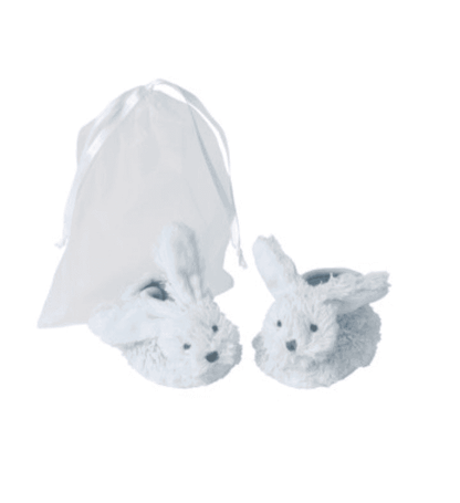 Blue Rabbit Richie Slippers in organza bag by Happy Horse - The Little Big Store