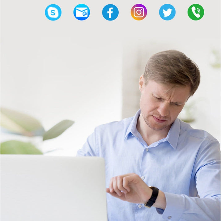 Lifestyle Smart Watch Heart Health Monitor And More - The Little Big Store