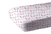 Playful Kitty Bamboo Muslin Crib Sheet - The Little Big Store