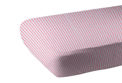 Candy Stripe Bamboo Muslin Crib Sheet - The Little Big Store