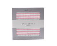 Candy Stripe Bamboo Muslin Crib Sheet - The Little Big Store
