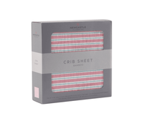 Candy Stripe Bamboo Muslin Crib Sheet - The Little Big Store