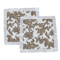Yellowstone Cowhide Newcastle Blankie - The Little Big Store