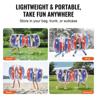 BumperBlitz™ Sumo Zorb Balls 2-Pack - Inflatable Fun for Kids & Teens - The Little Big Store