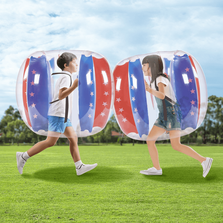 BumperBlitz™ Sumo Zorb Balls 2-Pack - Inflatable Fun for Kids & Teens - The Little Big Store