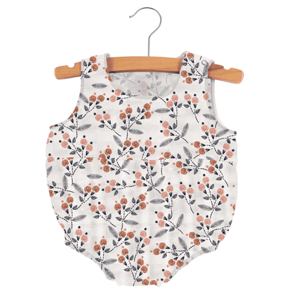 Dahlia Floral Bamboo Newcastle Mini Bubble - The Little Big Store