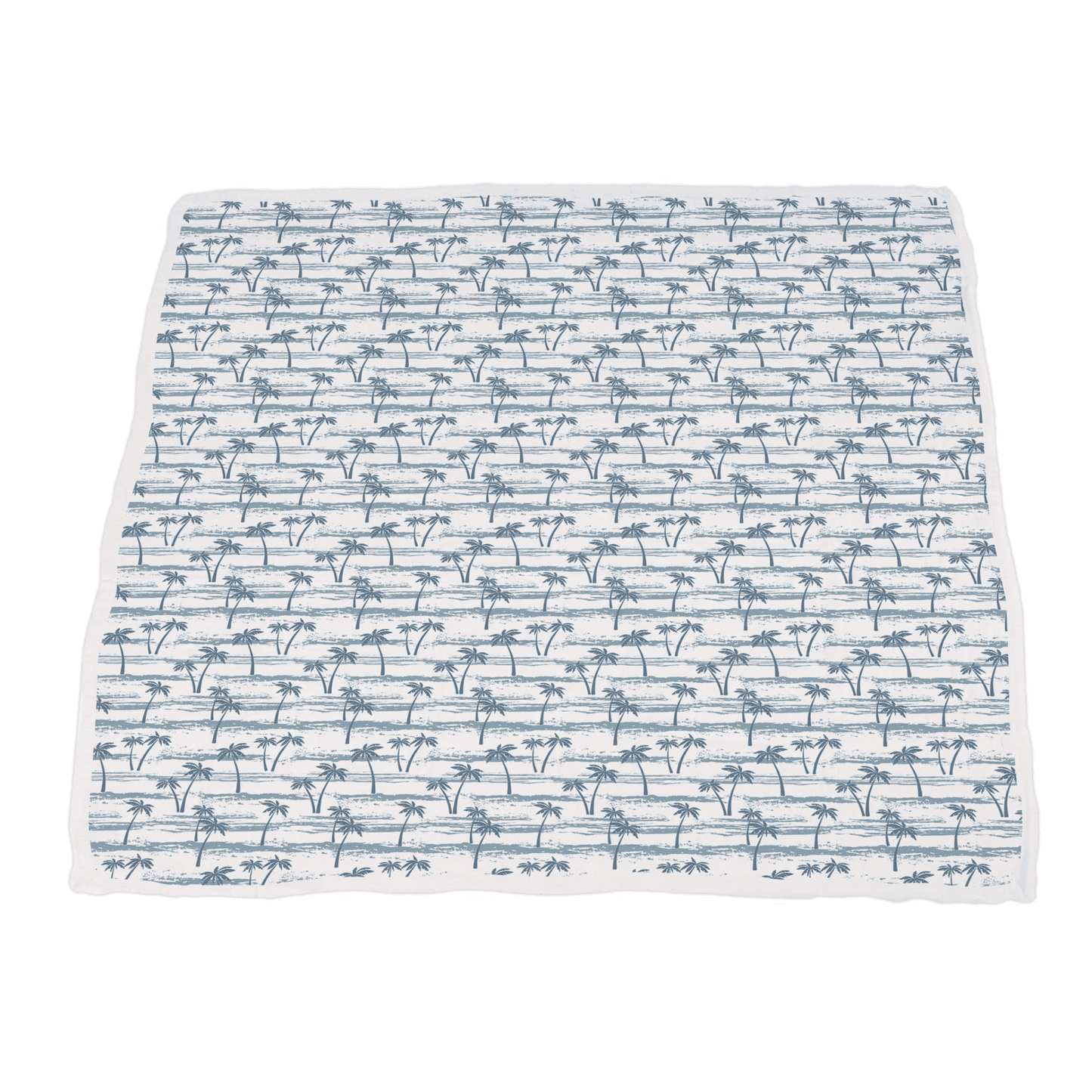 Ocean Palm Trees and Marina Sailboats Bamboo Newcastle Blanket - The Little Big Store