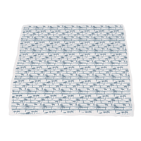 Ocean Palm Trees and Marina Sailboats Bamboo Newcastle Blanket - The Little Big Store