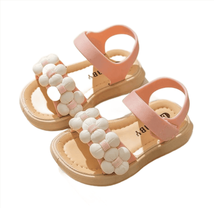 Anti-Slip "Flowers" Sandals for Girls Multivariant - The Little Big Store