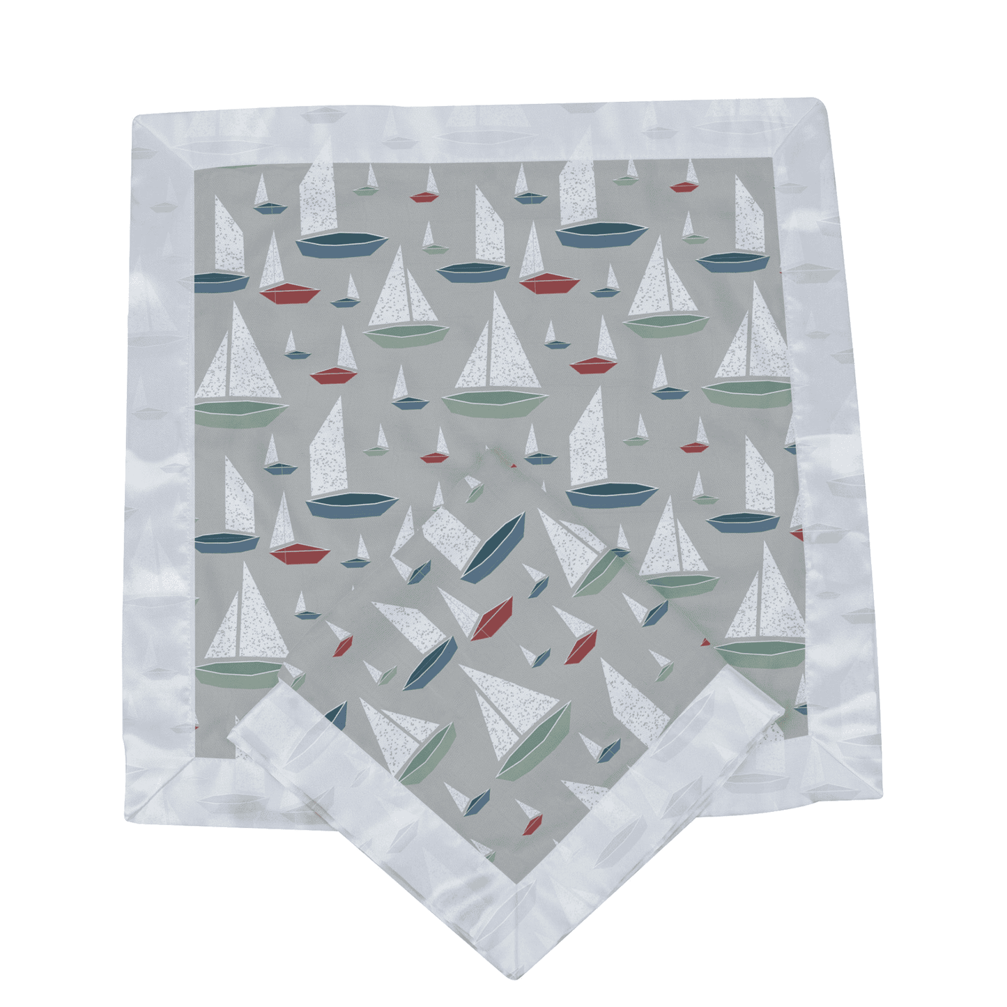 Marina Sailboats Bamboo Newcastle Blankie - The Little Big Store